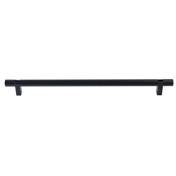 Emtek - Concealed Surface, Select Bar Appliance Pull 18 Inch C-C, Rectangular Bar Stem, Smooth Bar
