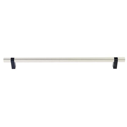 Emtek - Concealed Surface, Select Bar Appliance Pull 18 Inch C-C, Rectangular Bar Stem, Smooth Bar