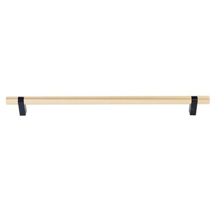 Emtek - Concealed Surface, Select Bar Appliance Pull 18 Inch C-C, Rectangular Bar Stem, Smooth Bar