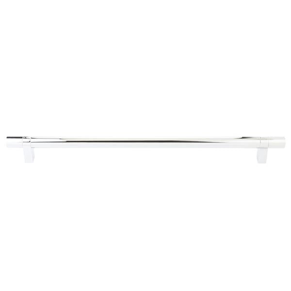 Emtek - Concealed Surface, Select Bar Appliance Pull 18 Inch C-C, Rectangular Bar Stem, Smooth Bar