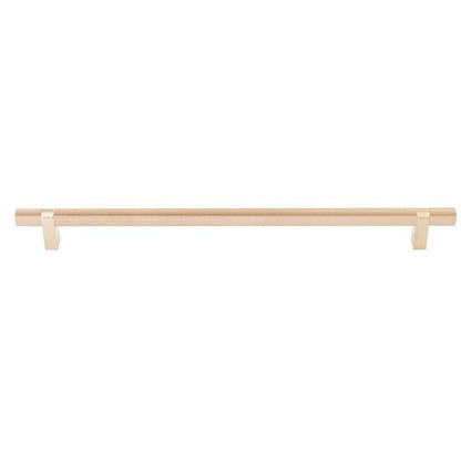 Emtek - Concealed Surface, Select Bar Appliance Pull 18 Inch C-C, Rectangular Bar Stem, Smooth Bar