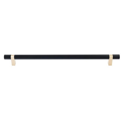 Emtek - Concealed Surface, Select Bar Appliance Pull 18 Inch C-C, Rectangular Bar Stem, Smooth Bar