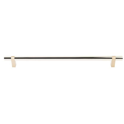 Emtek - Concealed Surface, Select Bar Appliance Pull 18 Inch C-C, Rectangular Bar Stem, Smooth Bar