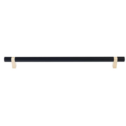 Emtek - Concealed Surface, Select Bar Appliance Pull 18 Inch C-C, Rectangular Bar Stem, Smooth Bar