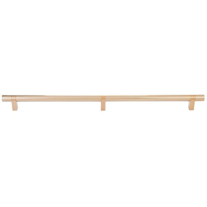Emtek - Concealed Surface, Select Bar Appliance Pull 24 Inch C-C, Rectangular Bar Stem, Smooth Bar