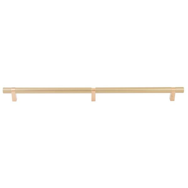 Emtek - Concealed Surface, Select Bar Appliance Pull 24 Inch C-C, Rectangular Bar Stem, Smooth Bar