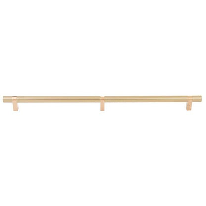 Emtek - Concealed Surface, Select Bar Appliance Pull 24 Inch C-C, Rectangular Bar Stem, Smooth Bar