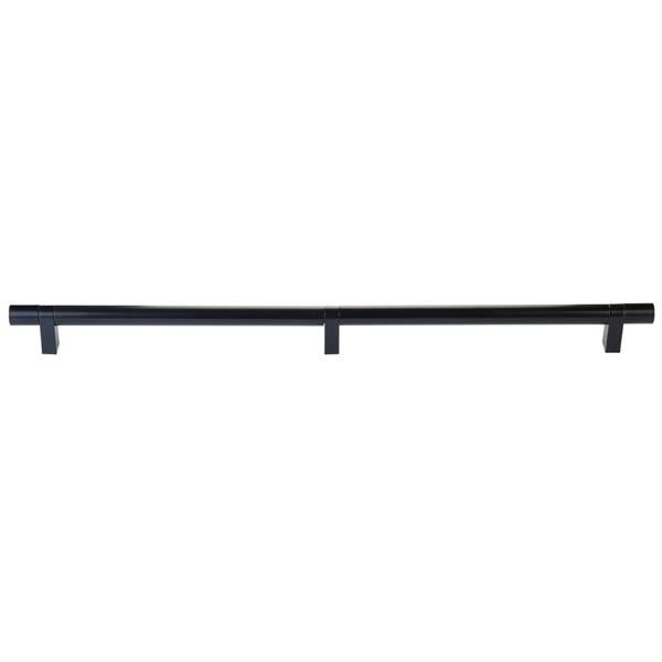 Emtek - Concealed Surface, Select Bar Appliance Pull 24 Inch C-C, Rectangular Bar Stem, Smooth Bar