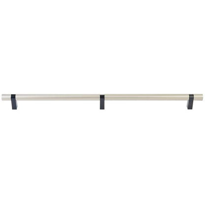 Emtek - Concealed Surface, Select Bar Appliance Pull 24 Inch C-C, Rectangular Bar Stem, Smooth Bar