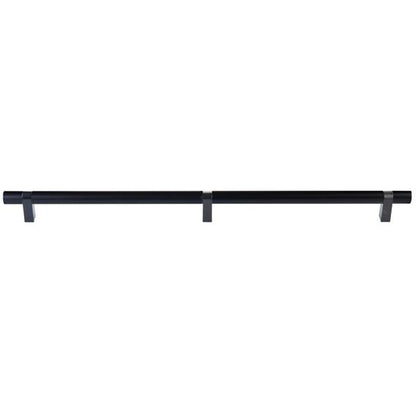 Emtek - Concealed Surface, Select Bar Appliance Pull 24 Inch C-C, Rectangular Bar Stem, Smooth Bar
