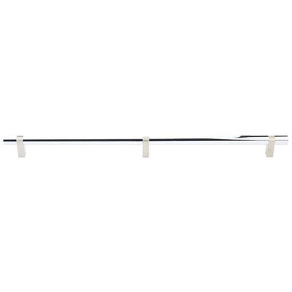 Emtek - Concealed Surface, Select Bar Appliance Pull 24 Inch C-C, Rectangular Bar Stem, Smooth Bar
