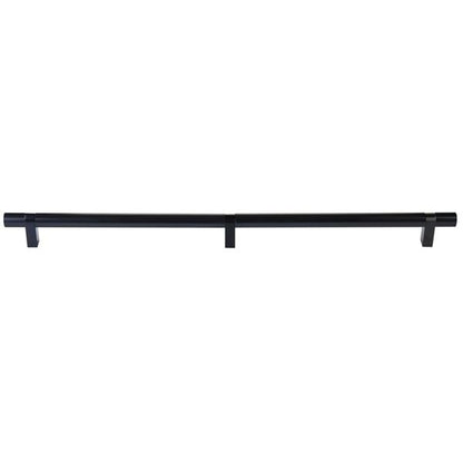 Emtek - Concealed Surface, Select Bar Appliance Pull 24 Inch C-C, Rectangular Bar Stem, Smooth Bar