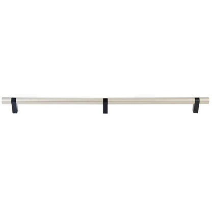 Emtek - Concealed Surface, Select Bar Appliance Pull 24 Inch C-C, Rectangular Bar Stem, Smooth Bar