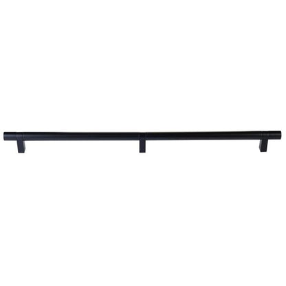 Emtek - Concealed Surface, Select Bar Appliance Pull 24 Inch C-C, Rectangular Bar Stem, Smooth Bar