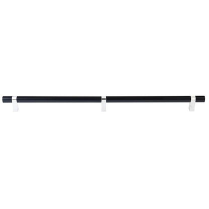 Emtek - Concealed Surface, Select Bar Appliance Pull 24 Inch C-C, Rectangular Bar Stem, Smooth Bar
