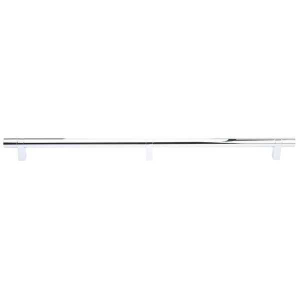 Emtek - Concealed Surface, Select Bar Appliance Pull 24 Inch C-C, Rectangular Bar Stem, Smooth Bar