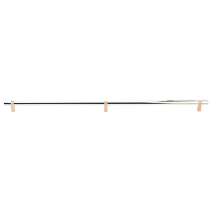 Emtek - Concealed Surface, Select Bar Appliance Pull 36 Inch C-C, Rectangular Bar Stem, Smooth Bar