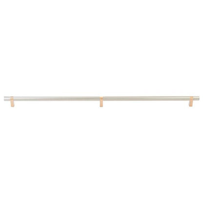 Emtek - Concealed Surface, Select Bar Appliance Pull 36 Inch C-C, Rectangular Bar Stem, Smooth Bar