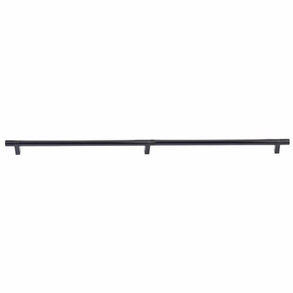 Emtek - Concealed Surface, Select Bar Appliance Pull 36 Inch C-C, Rectangular Bar Stem, Smooth Bar