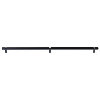 Emtek - Concealed Surface, Select Bar Appliance Pull 36 Inch C-C, Rectangular Bar Stem, Smooth Bar