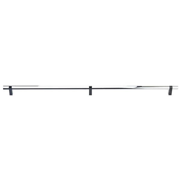 Emtek - Concealed Surface, Select Bar Appliance Pull 36 Inch C-C, Rectangular Bar Stem, Smooth Bar