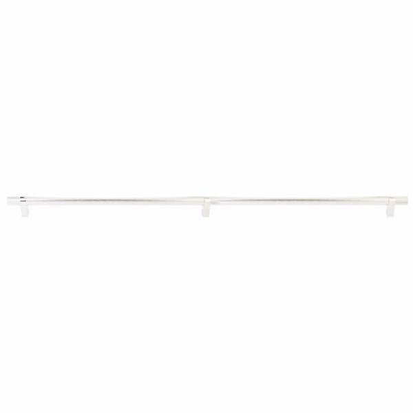 Emtek - Concealed Surface, Select Bar Appliance Pull 36 Inch C-C, Rectangular Bar Stem, Knurled Bar