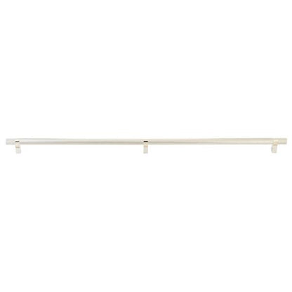 Emtek - Concealed Surface, Select Bar Appliance Pull 36 Inch C-C, Rectangular Bar Stem, Knurled Bar