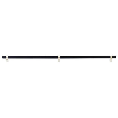 Emtek - Concealed Surface, Select Bar Appliance Pull 36 Inch C-C, Rectangular Bar Stem, Smooth Bar