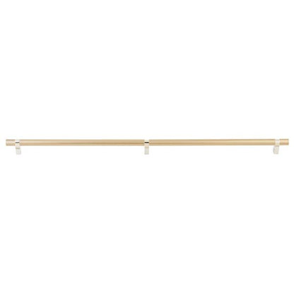 Emtek - Concealed Surface, Select Bar Appliance Pull 36 Inch C-C, Rectangular Bar Stem, Smooth Bar
