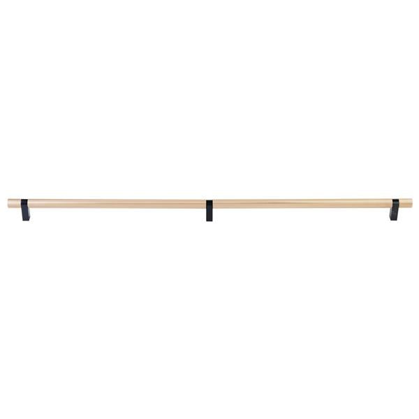 Emtek - Concealed Surface, Select Bar Appliance Pull 36 Inch C-C, Rectangular Bar Stem, Smooth Bar