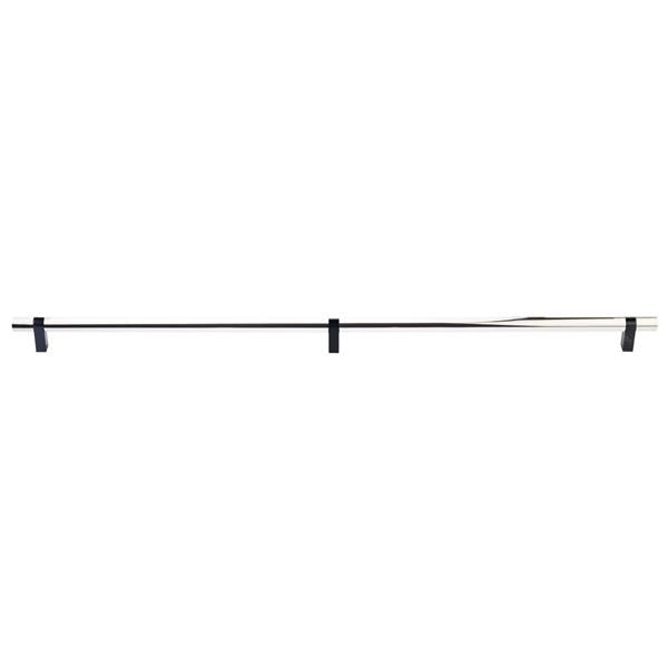 Emtek - Concealed Surface, Select Bar Appliance Pull 36 Inch C-C, Rectangular Bar Stem, Smooth Bar