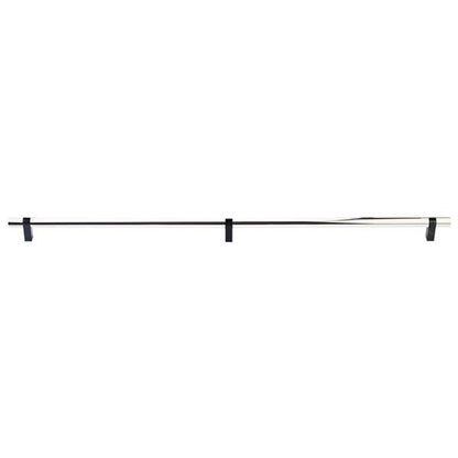Emtek - Concealed Surface, Select Bar Appliance Pull 36 Inch C-C, Rectangular Bar Stem, Smooth Bar