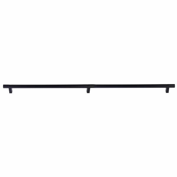 Emtek - Concealed Surface, Select Bar Appliance Pull 36 Inch C-C, Rectangular Bar Stem, Smooth Bar