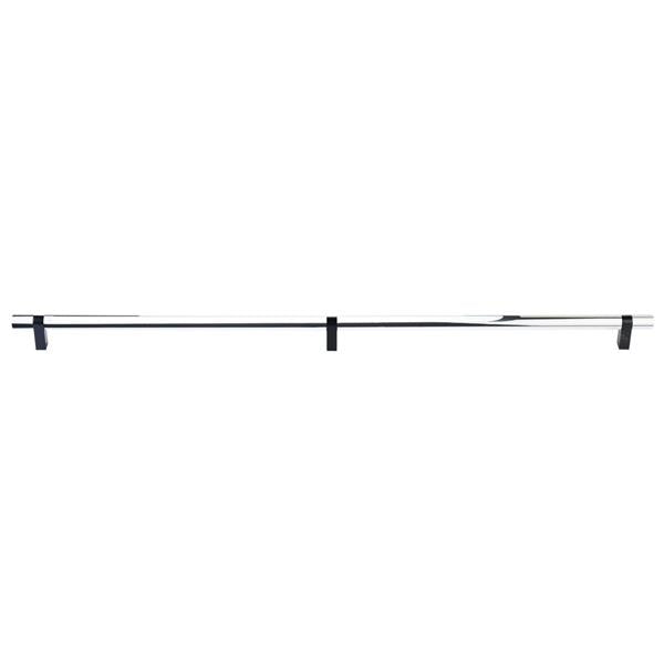 Emtek - Concealed Surface, Select Bar Appliance Pull 36 Inch C-C, Rectangular Bar Stem, Smooth Bar