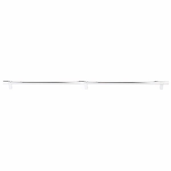 Emtek - Concealed Surface, Select Bar Appliance Pull 36 Inch C-C, Rectangular Bar Stem, Smooth Bar