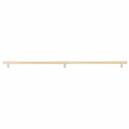 Emtek - Concealed Surface, Select Bar Appliance Pull 36 Inch C-C, Rectangular Bar Stem, Knurled Bar