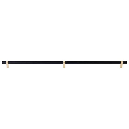 Emtek - Concealed Surface, Select Bar Appliance Pull 36 Inch C-C, Rectangular Bar Stem, Smooth Bar