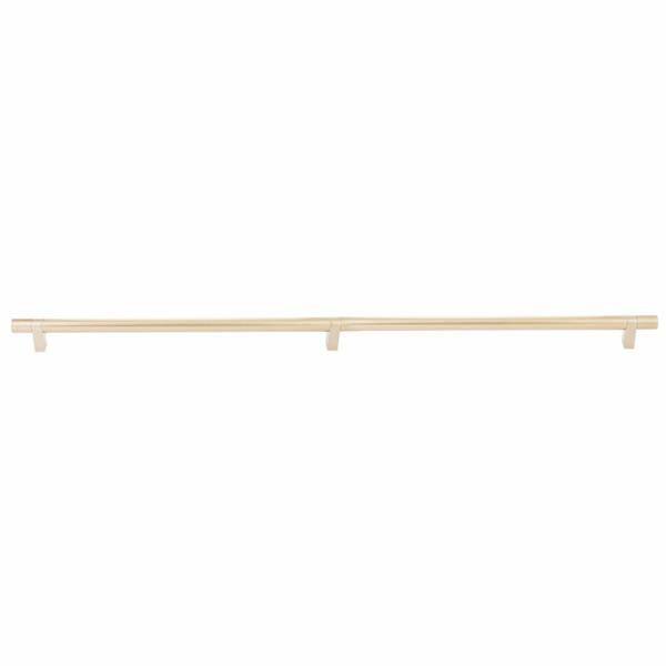 Emtek - Concealed Surface, Select Bar Appliance Pull 36 Inch C-C, Rectangular Bar Stem, Smooth Bar