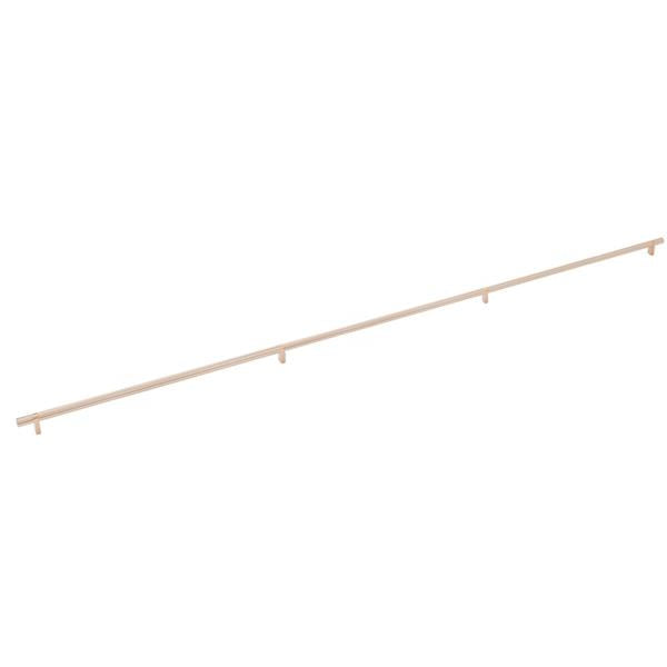 Emtek - Concealed Surface, Select Bar Appliance Pull 54 Inch C-C, Rectangular Bar Stem, Smooth Bar