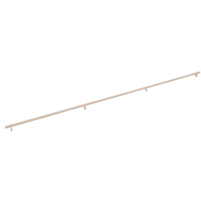 Emtek - Concealed Surface, Select Bar Appliance Pull 54 Inch C-C, Rectangular Bar Stem, Smooth Bar
