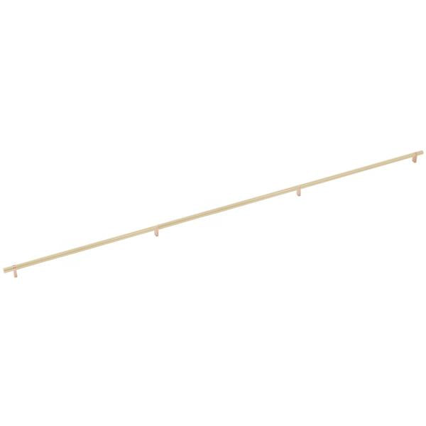 Emtek - Concealed Surface, Select Bar Appliance Pull 54 Inch C-C, Rectangular Bar Stem, Smooth Bar