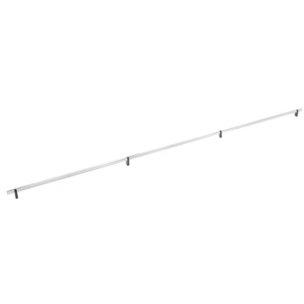 Emtek - Concealed Surface, Select Bar Appliance Pull 54 Inch C-C, Rectangular Bar Stem, Smooth Bar