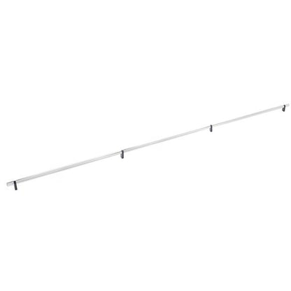 Emtek - Concealed Surface, Select Bar Appliance Pull 54 Inch C-C, Rectangular Bar Stem, Smooth Bar