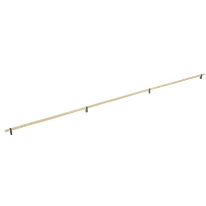 Emtek - Concealed Surface, Select Bar Appliance Pull 54 Inch C-C, Rectangular Bar Stem, Smooth Bar