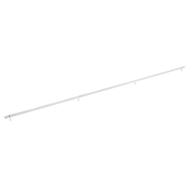 Emtek - Concealed Surface, Select Bar Appliance Pull 54 Inch C-C, Rectangular Bar Stem, Knurled Bar