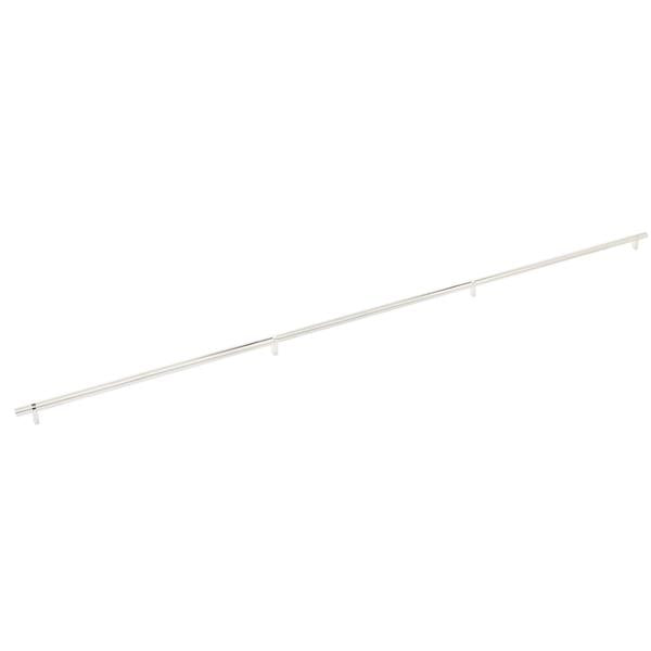 Emtek - Concealed Surface, Select Bar Appliance Pull 54 Inch C-C, Rectangular Bar Stem, Smooth Bar