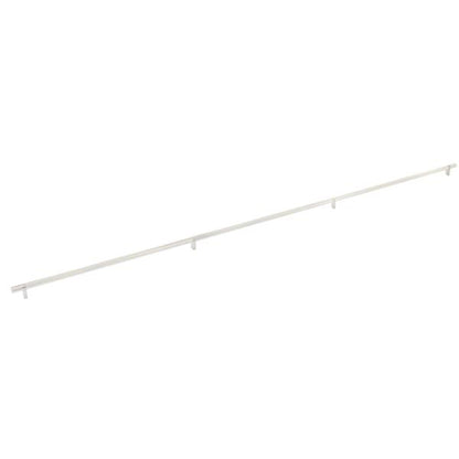 Emtek - Concealed Surface, Select Bar Appliance Pull 54 Inch C-C, Rectangular Bar Stem, Knurled Bar