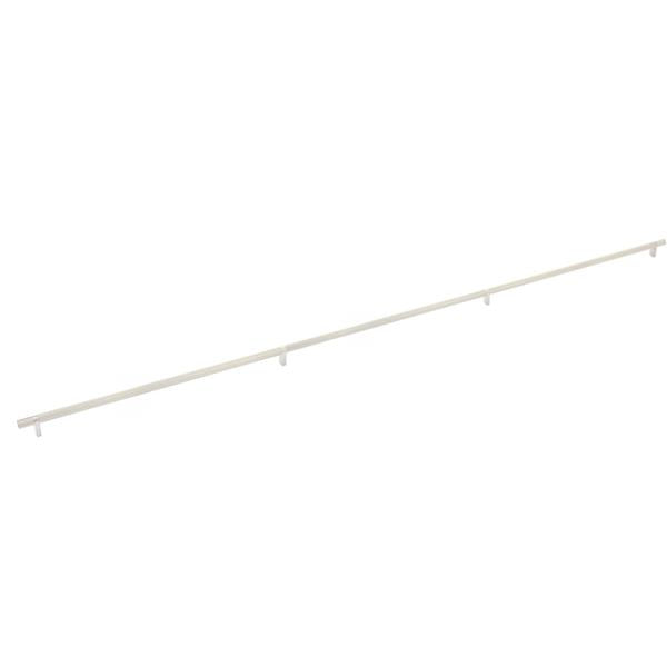 Emtek - Concealed Surface, Select Bar Appliance Pull 54 Inch C-C, Rectangular Bar Stem, Knurled Bar