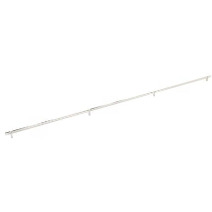 Emtek - Concealed Surface, Select Bar Appliance Pull 54 Inch C-C, Rectangular Bar Stem, Smooth Bar
