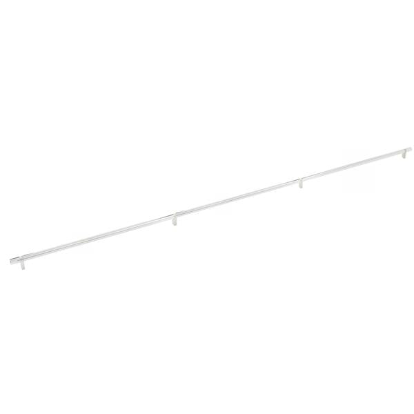 Emtek - Concealed Surface, Select Bar Appliance Pull 54 Inch C-C, Rectangular Bar Stem, Smooth Bar